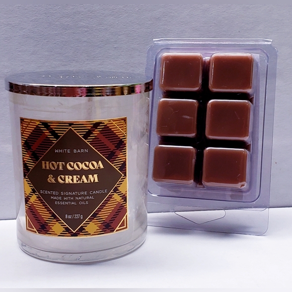 HOT COCOA & CREAM -Bath & Body Works Candle Wax Melts- $8 per pack - Picture 6 of 9